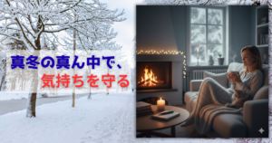 冬の真ん中で、気持ちを守る